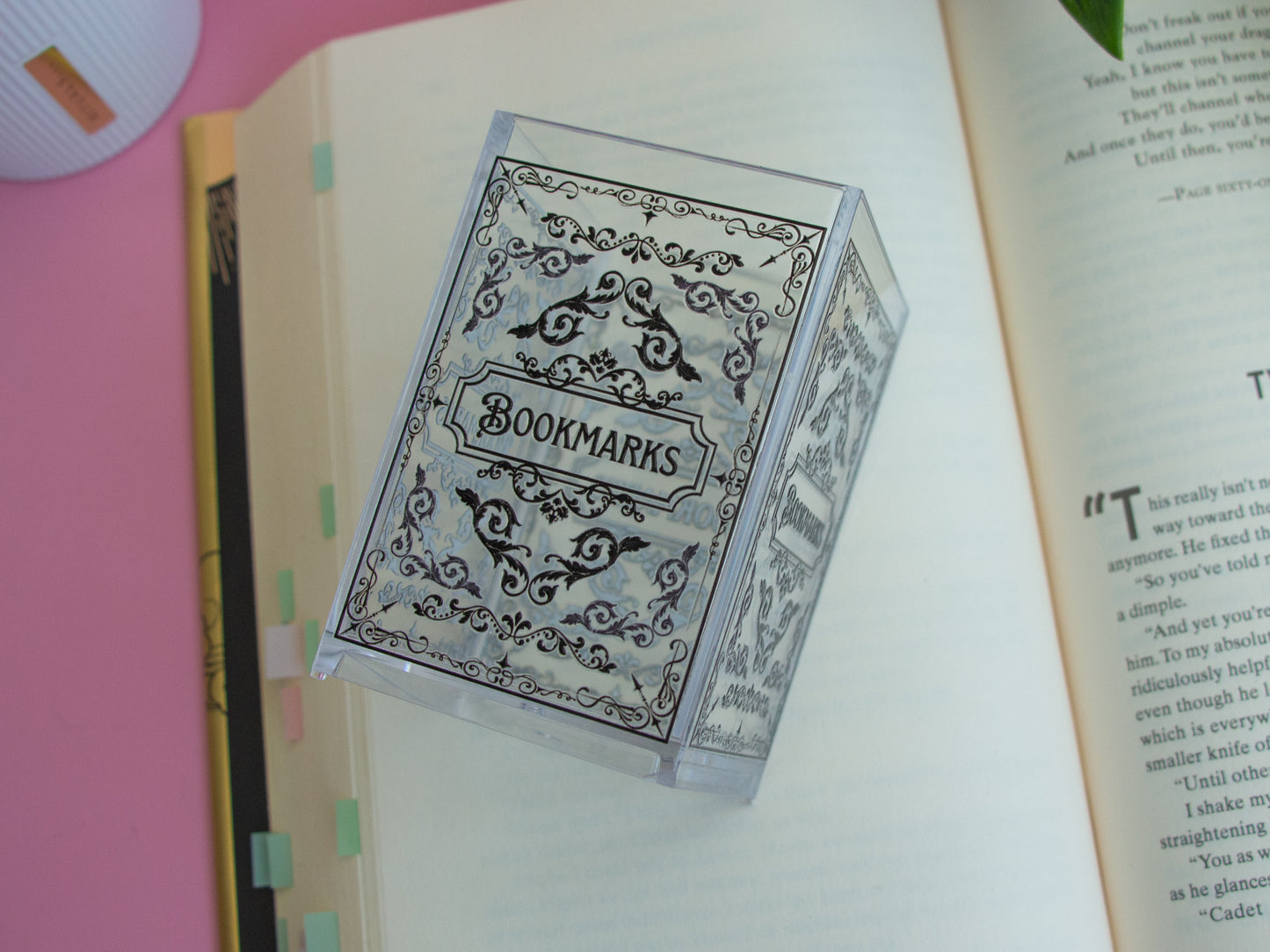 Fancy Black Bookmark Holder