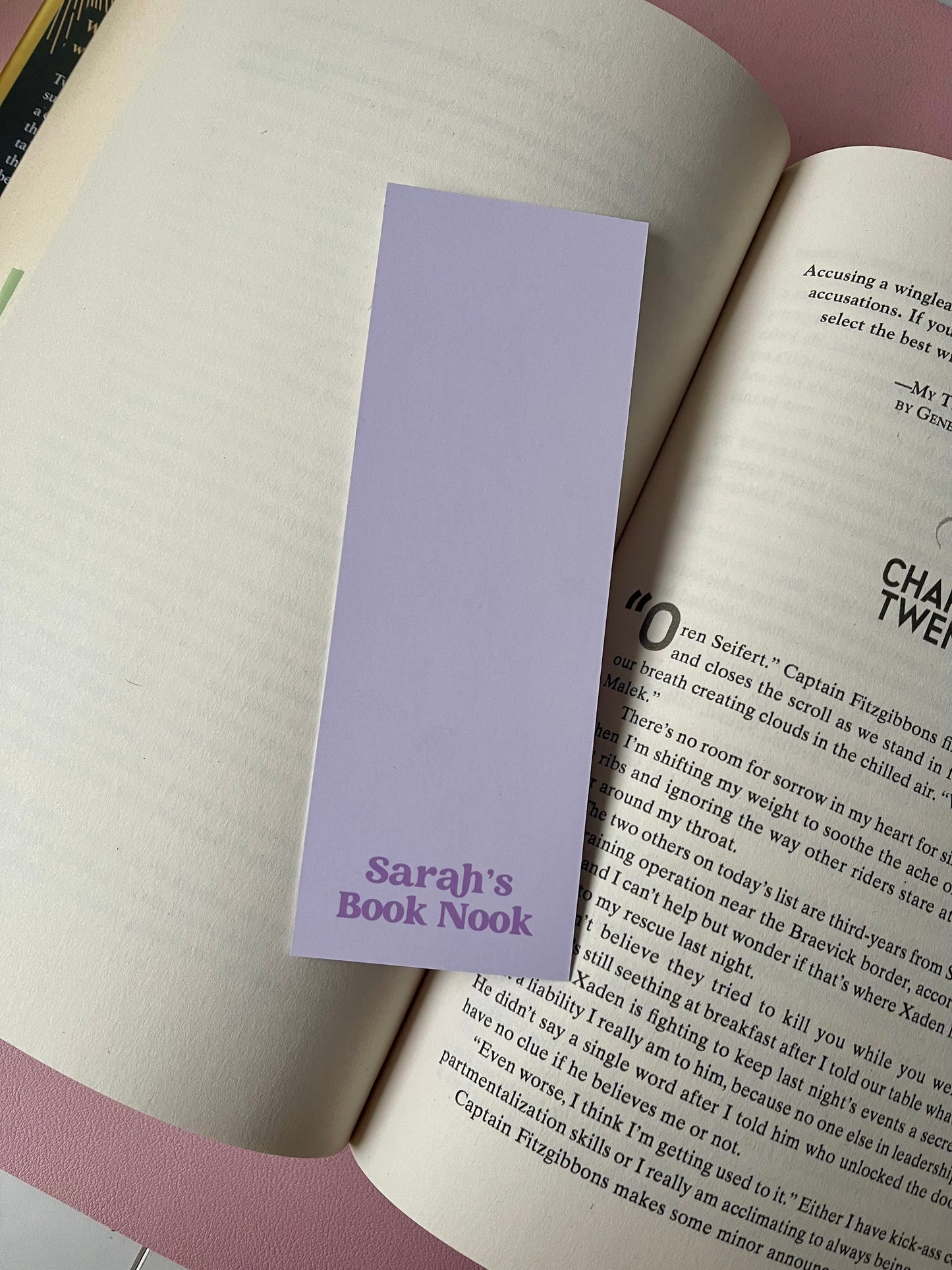 Dear Reader Bookmark