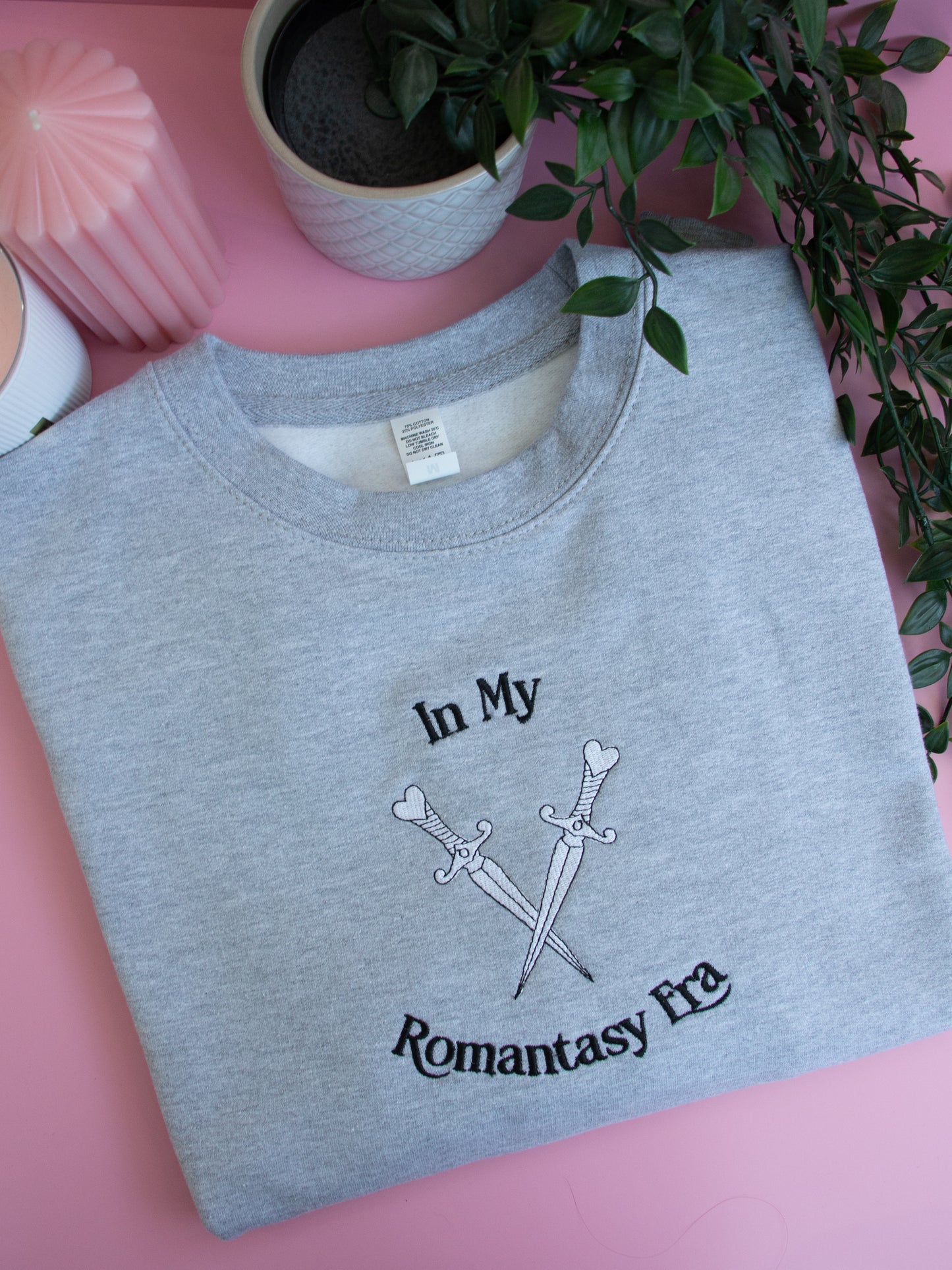 In My Romantasy Era Embroidered Sweatshirt