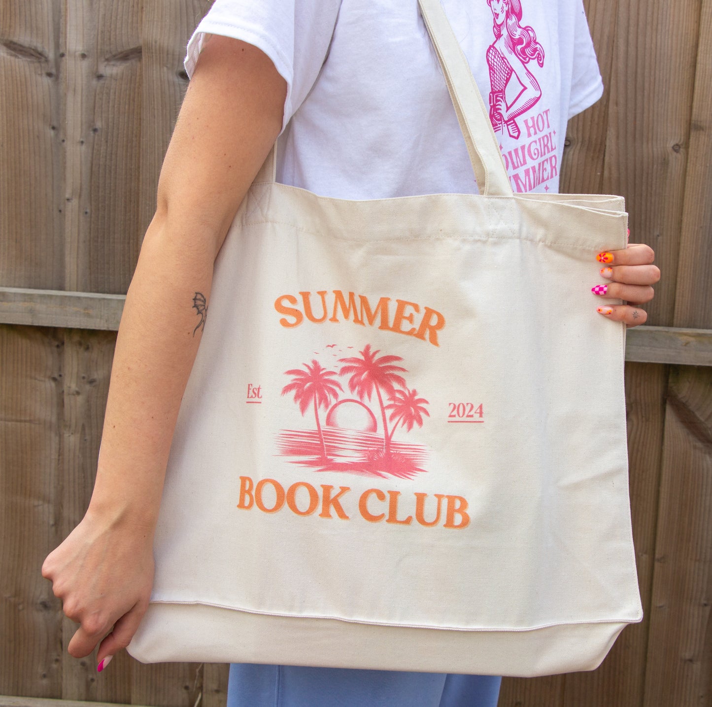 Summer Book Club Beach Bag