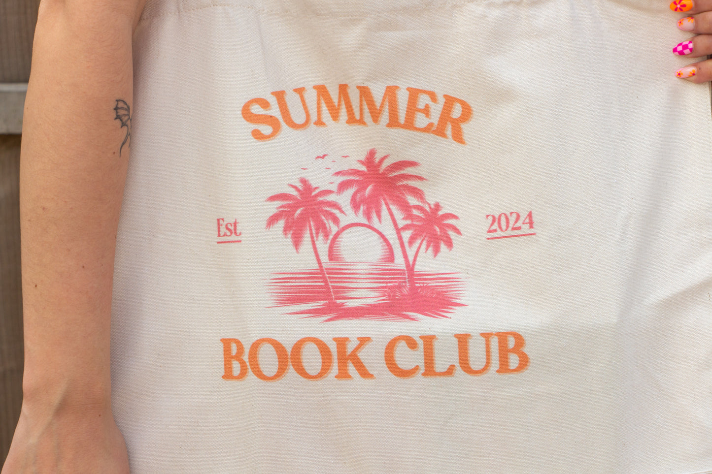 Summer Book Club Beach Bag