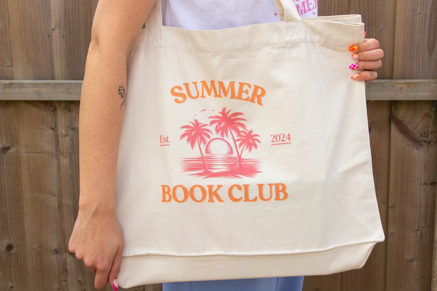 Summer Book Club Beach Bag