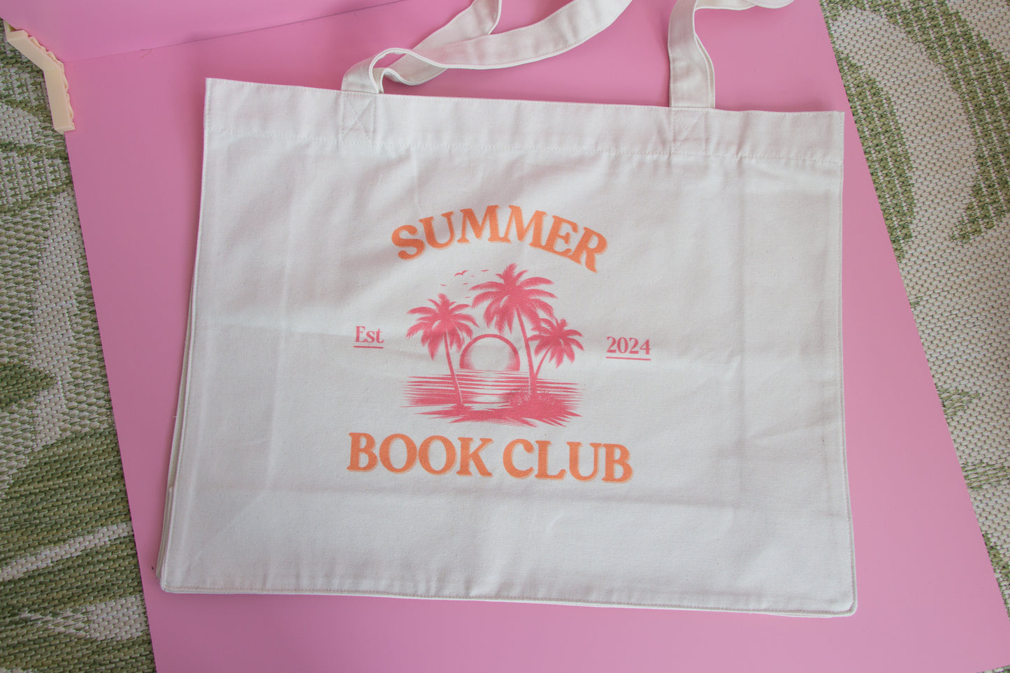 Summer Book Club Beach Bag