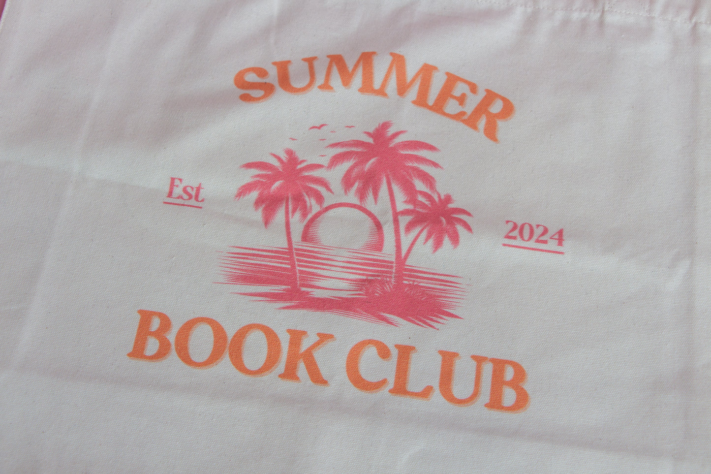 Summer Book Club Beach Bag