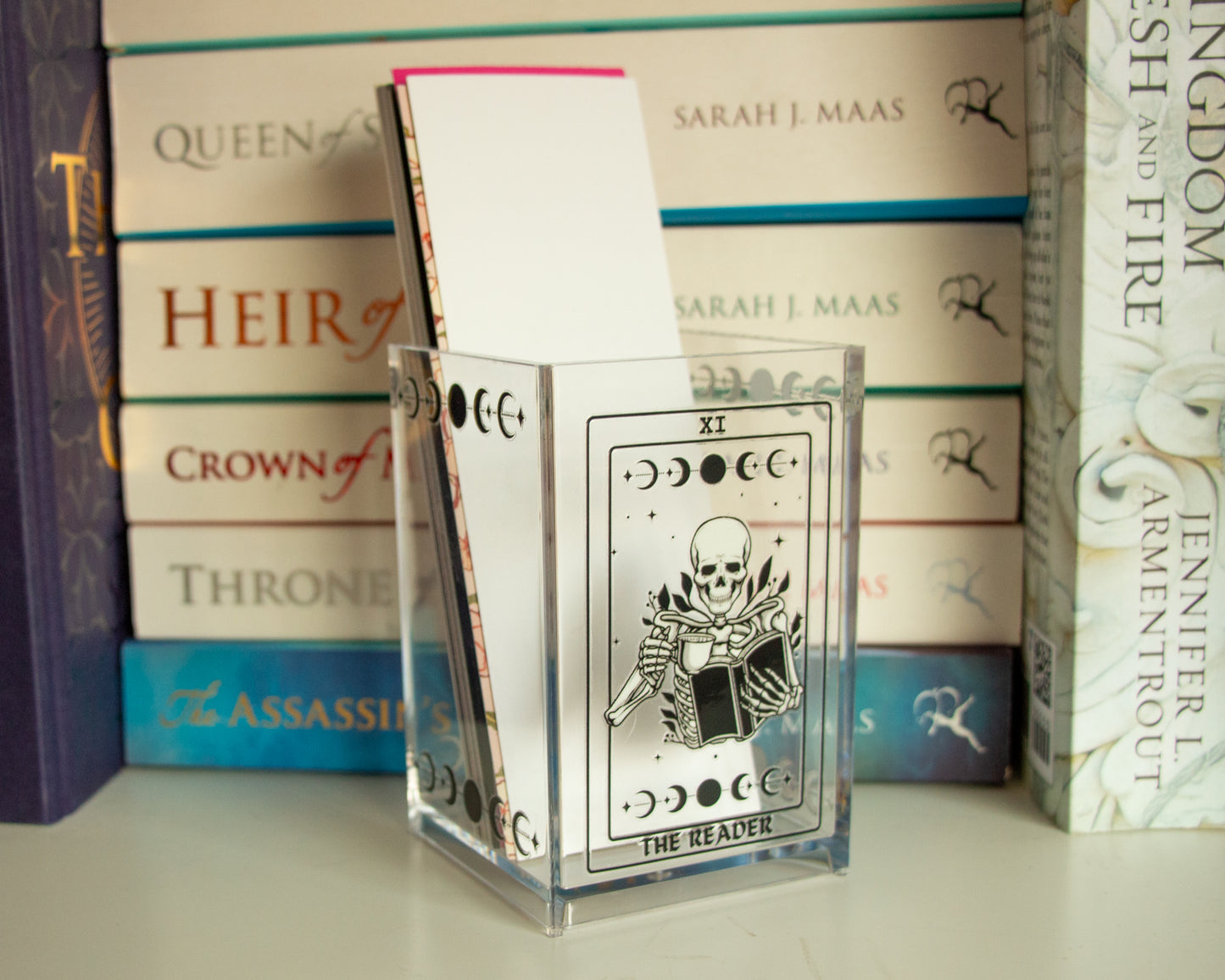 The Reader Acrylic Bookmark Holder