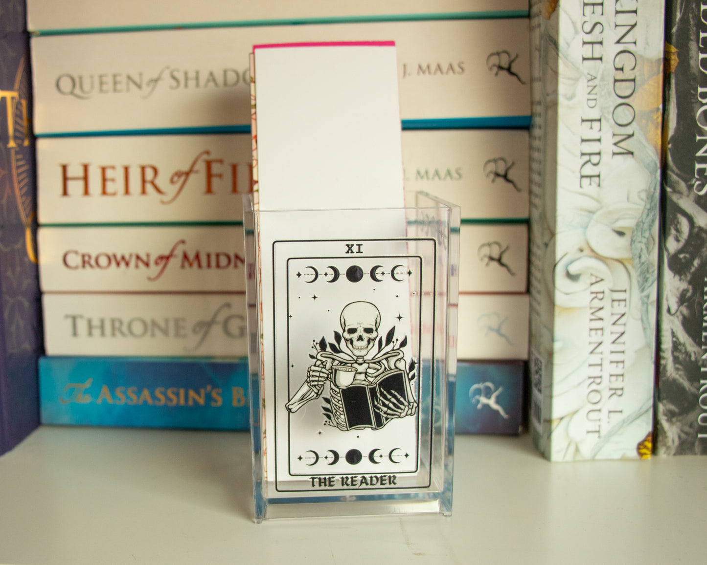 The Reader Acrylic Bookmark Holder