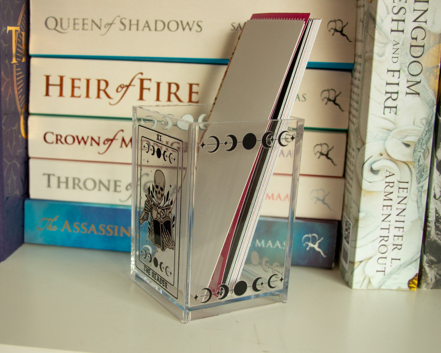 The Reader Acrylic Bookmark Holder
