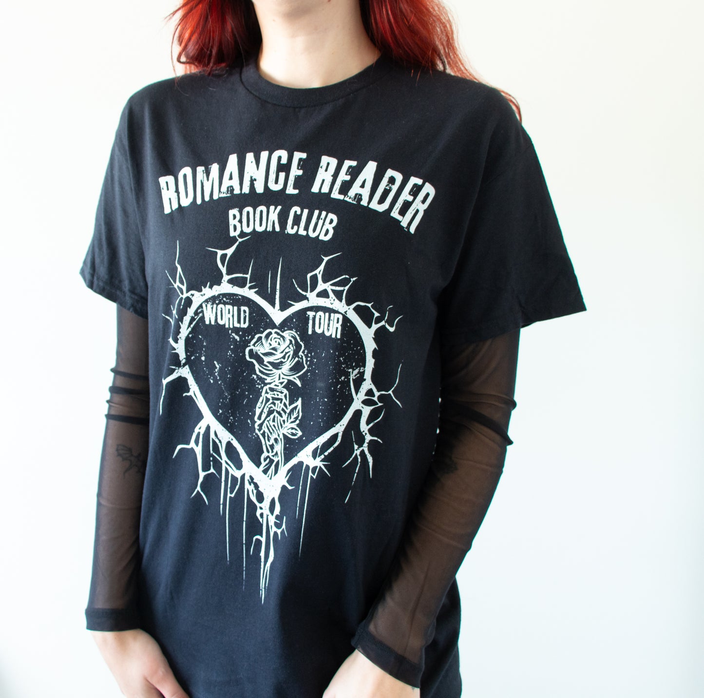 Seconds Medium Romance Reader Band Tee