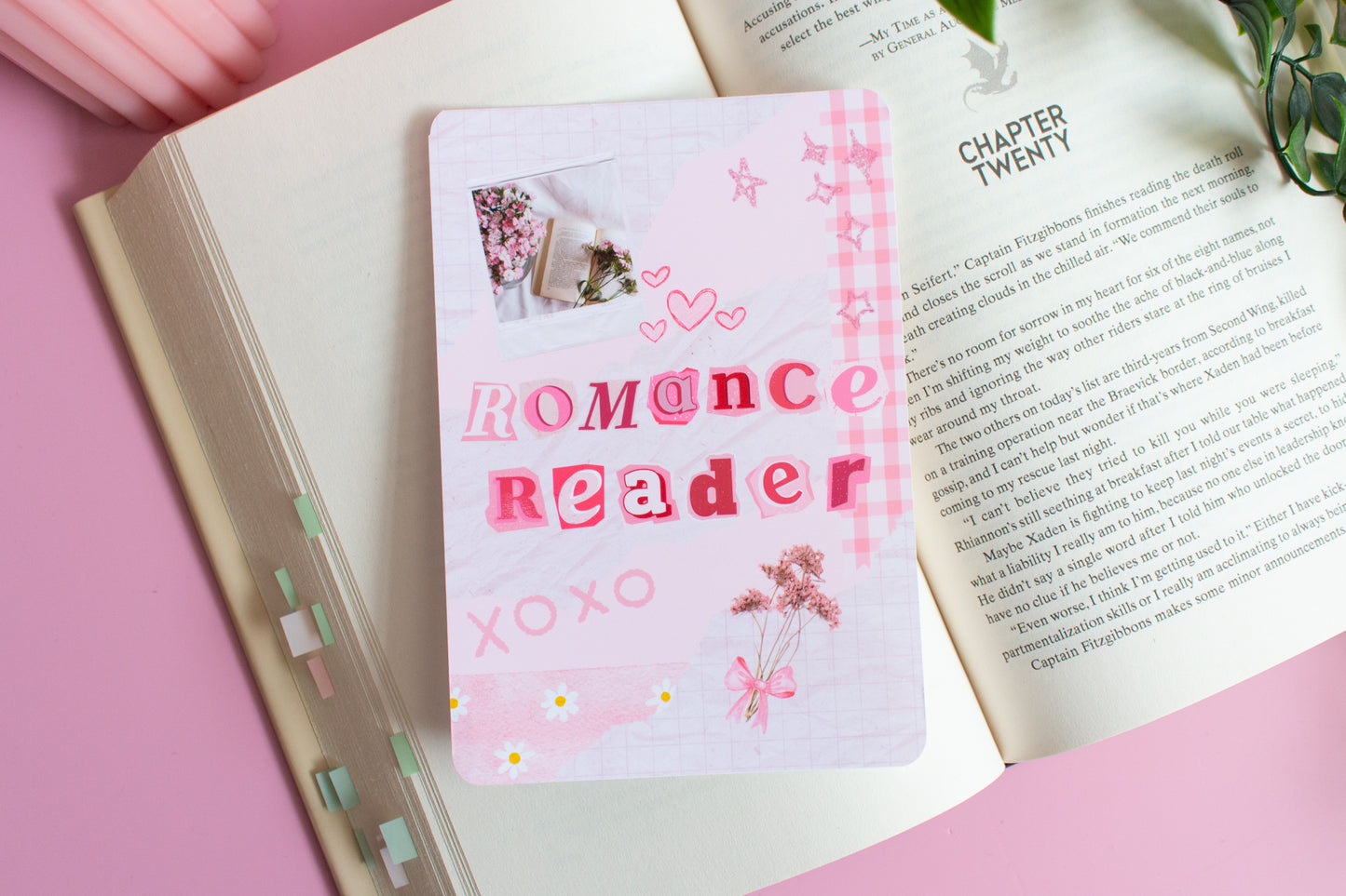 Romance Reader Kindle Insert