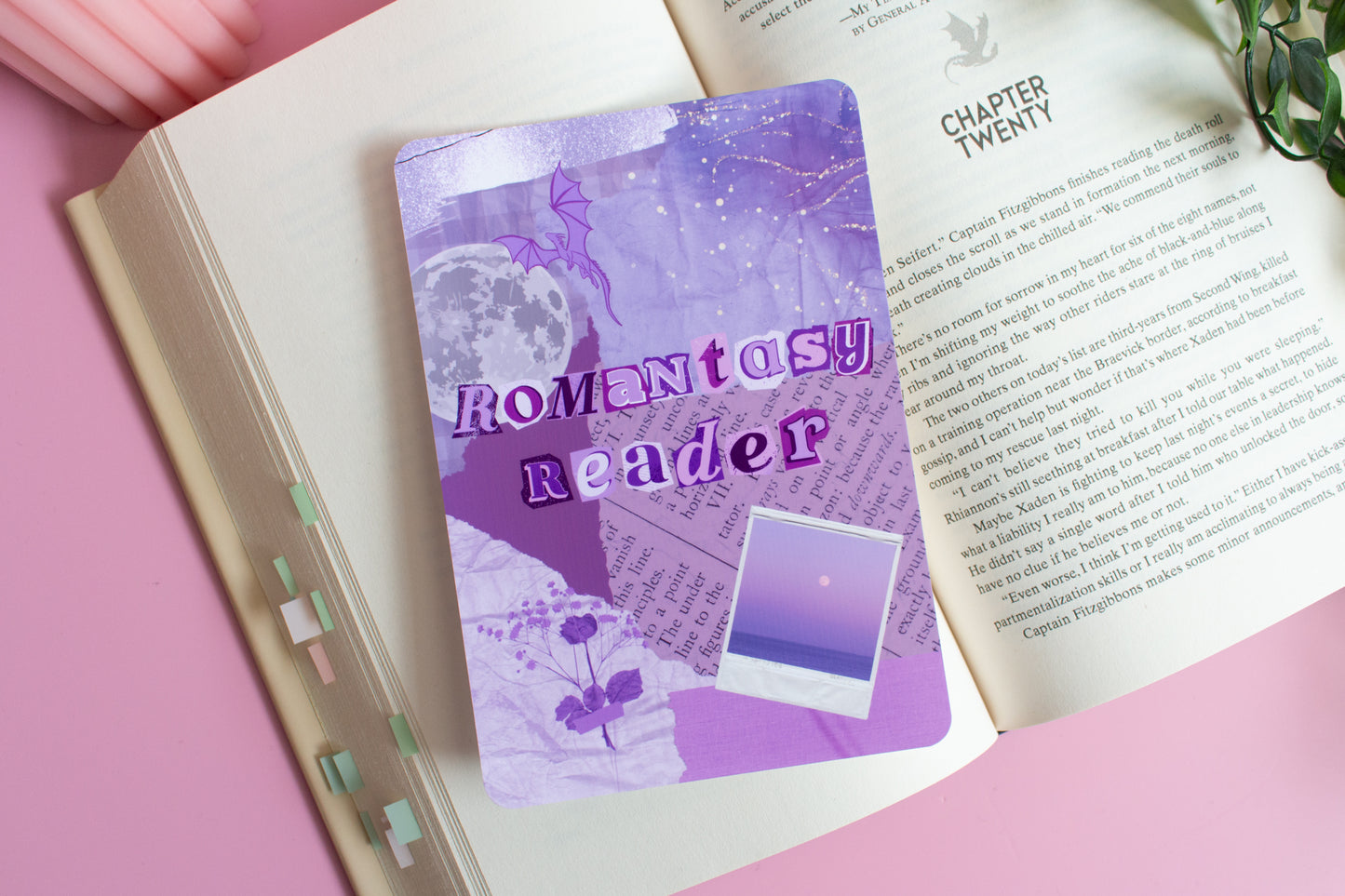Romantasy Reader Kindle Insert