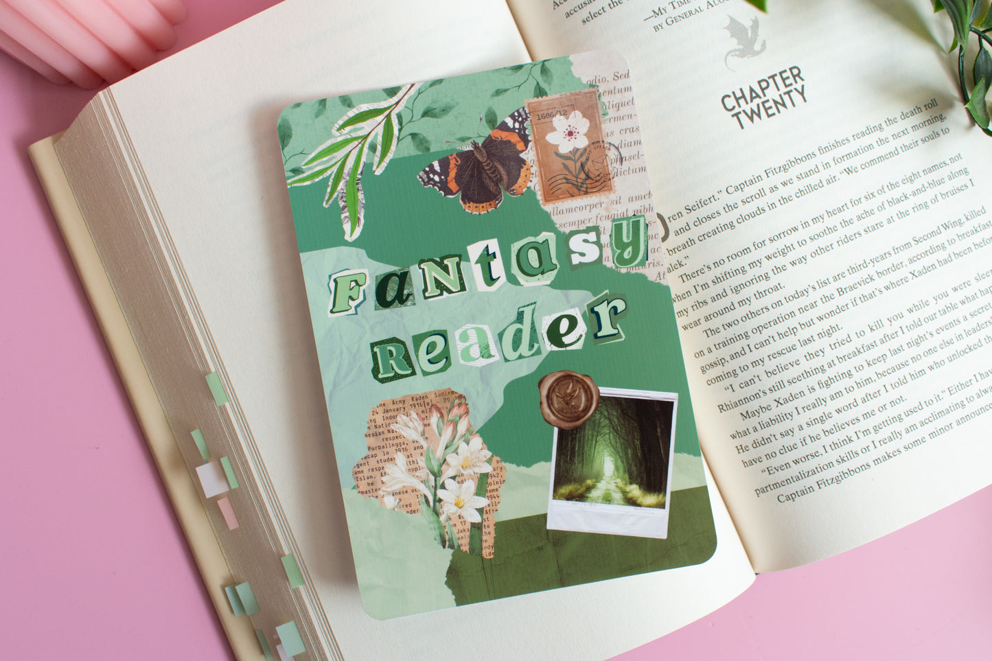 Fantasy Reader Kindle Insert