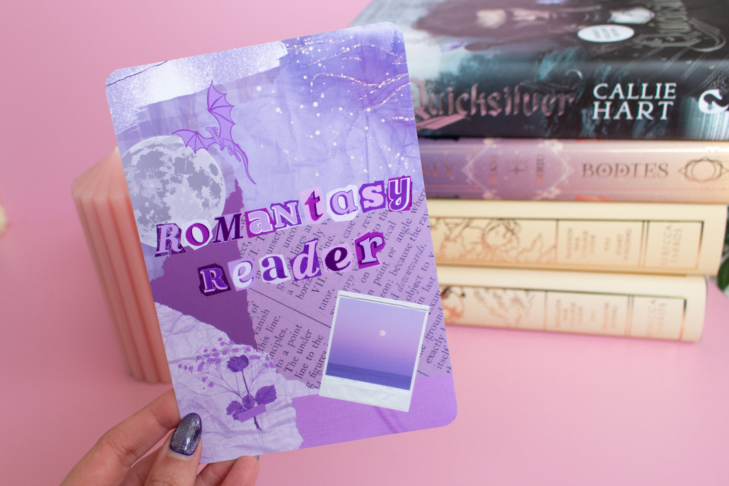 Romantasy Reader Kindle Insert