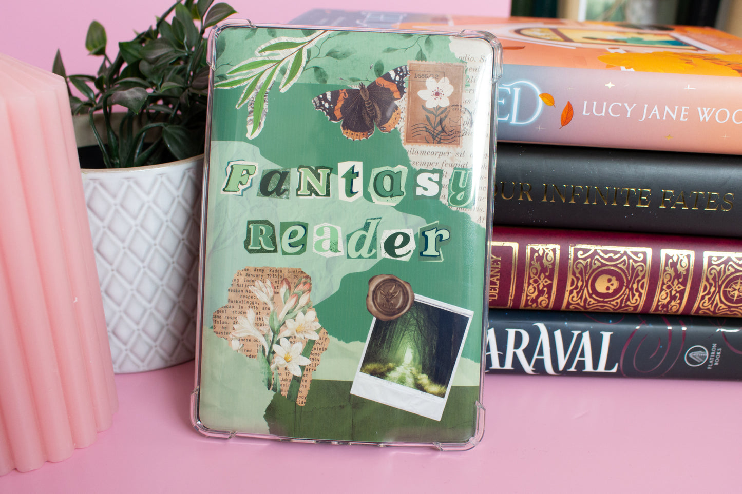 Fantasy Reader Kindle Insert