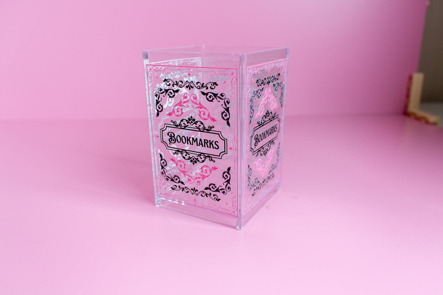 Seconds Damaged Fancy Pink Bookmark Holder