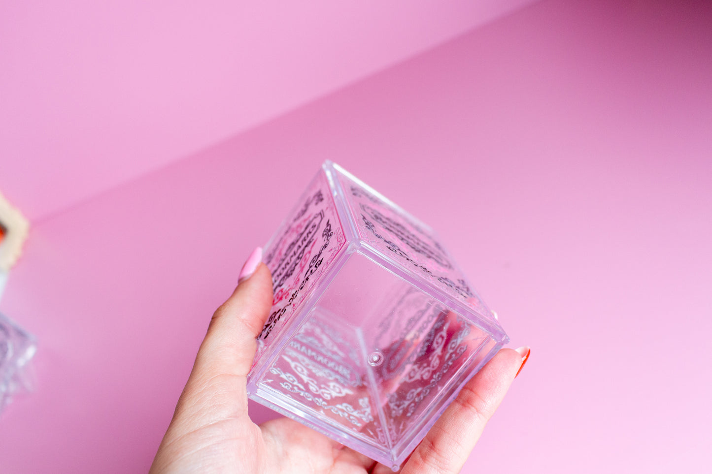 Seconds Damaged Fancy Pink Bookmark Holder