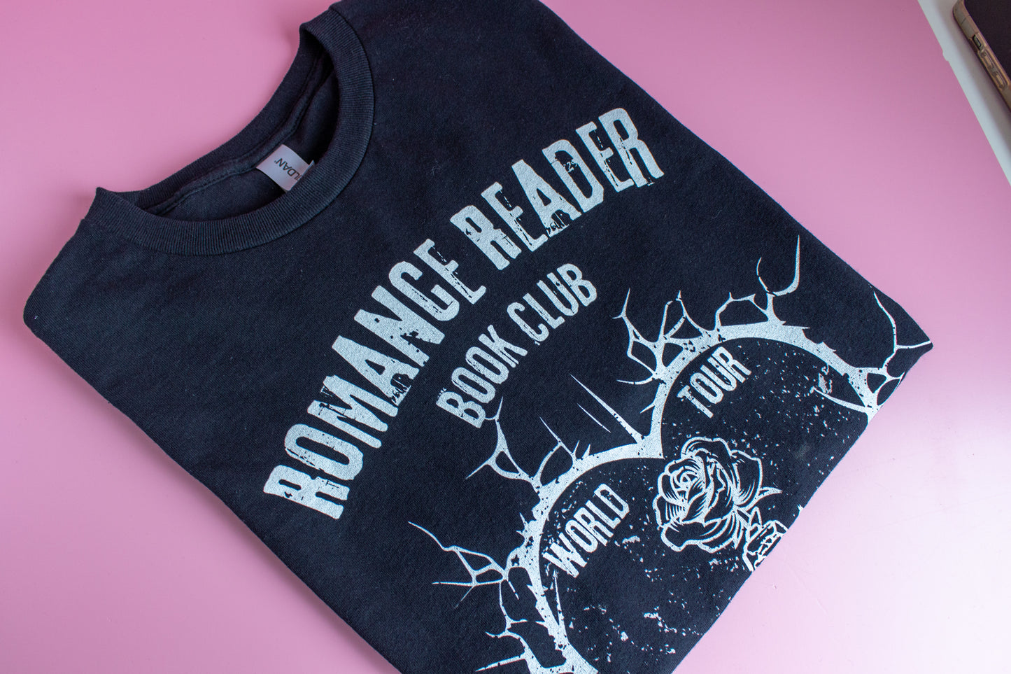 Seconds Medium Romance Reader Band Tee