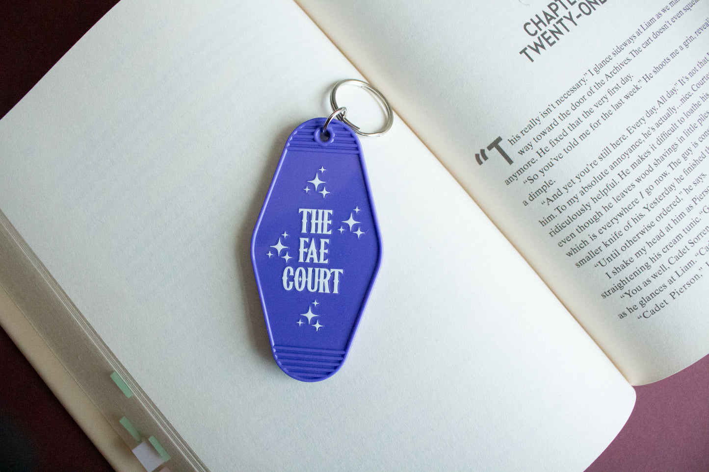 If Found Return To The Fae Court Motel Keyring