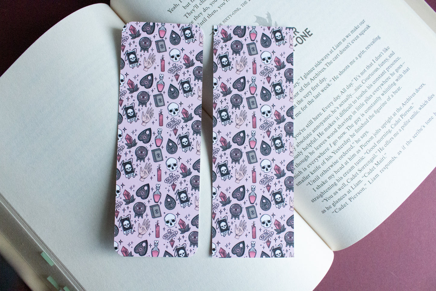 Cute Pink Pattern Bookmark