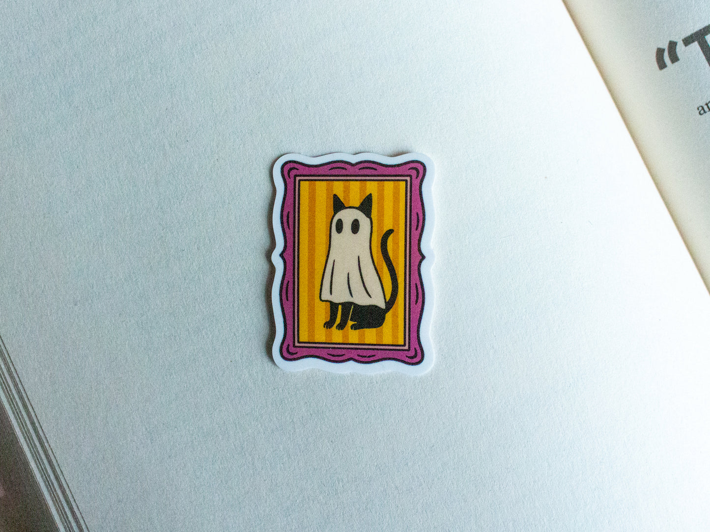 Ghost Cat Sticker