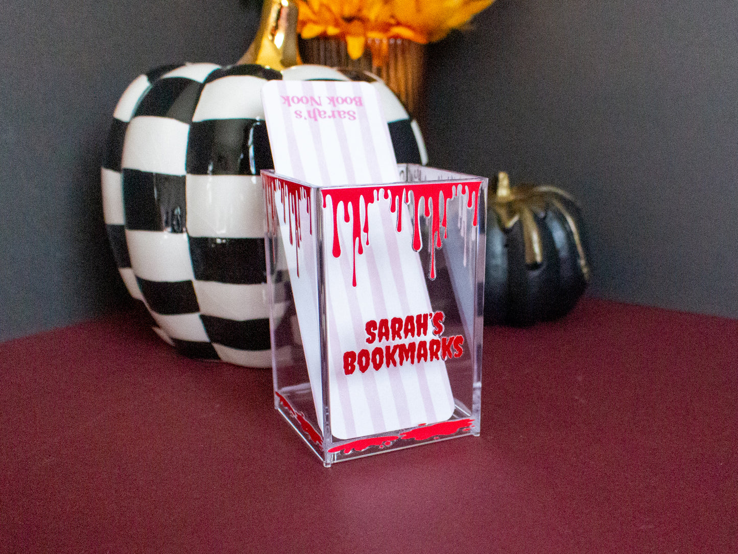 Personalised Bloody Bookmark Holder
