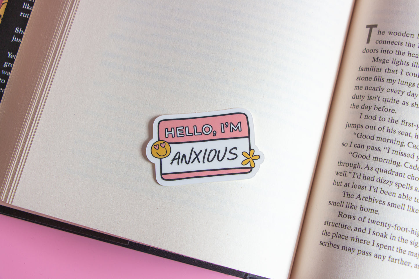 Hello I’m Anxious Sticker