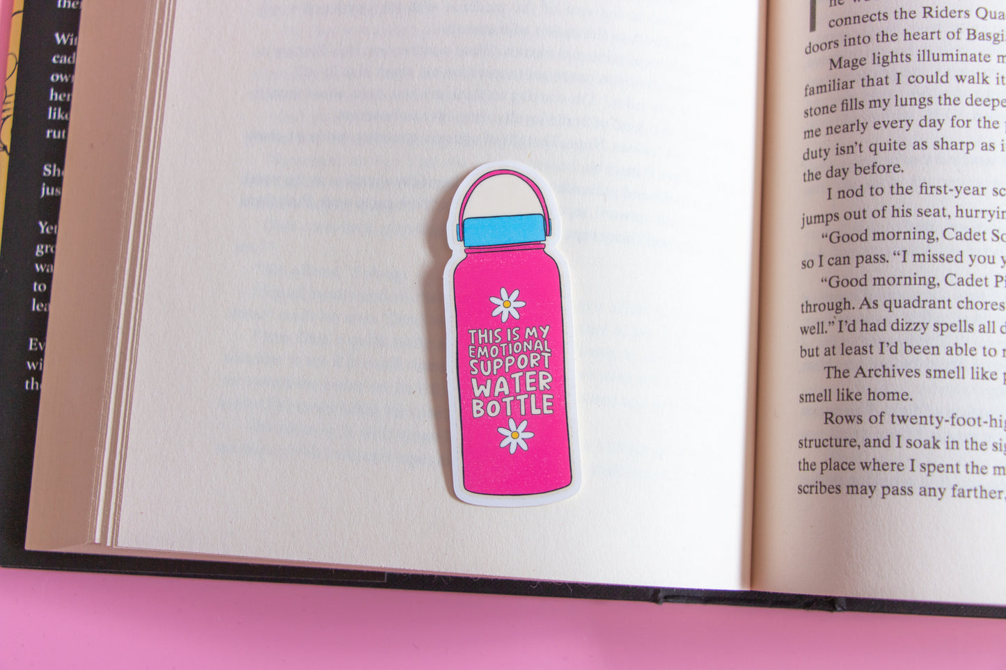 Emotional Support Water Bottle Sticker