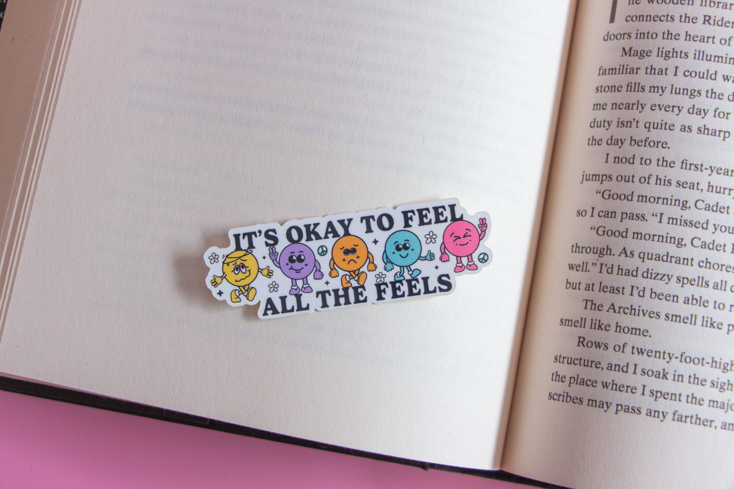 Feel All The Feels Sticker