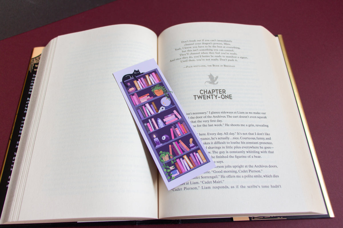 Witchy Bookcase Bookmark