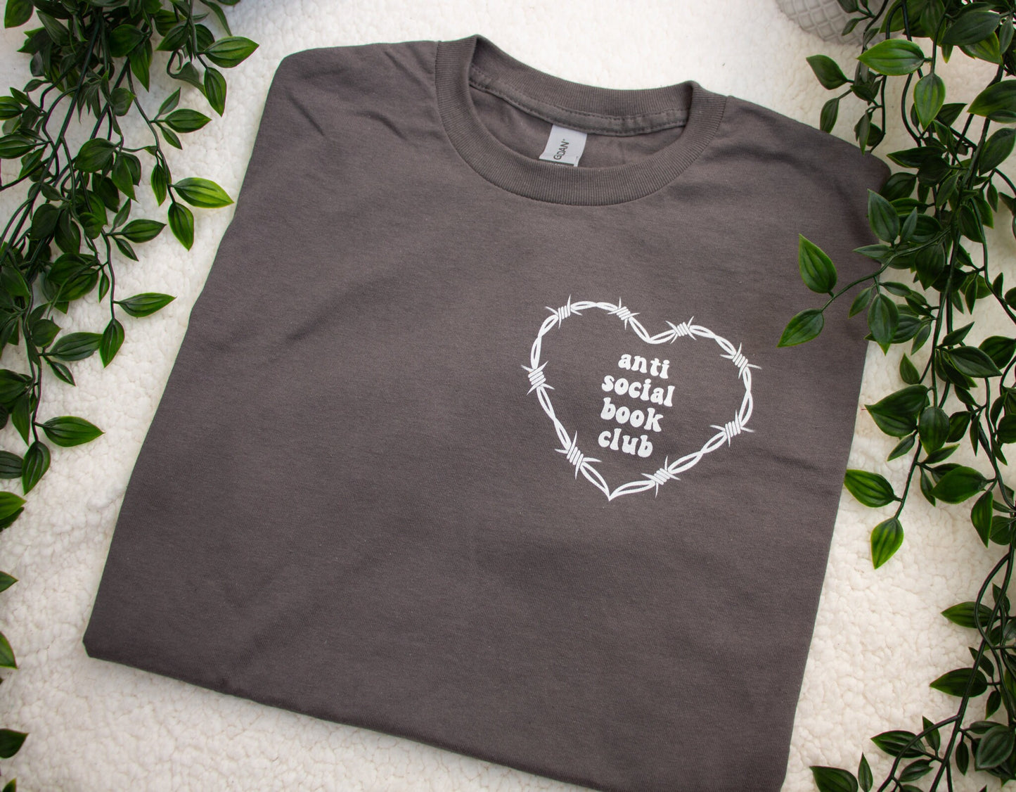 Anti Social Book Club T-shirt, Book Lover Gift, Bookish Gift, Funny Reading T-shirt, Book Shirt
