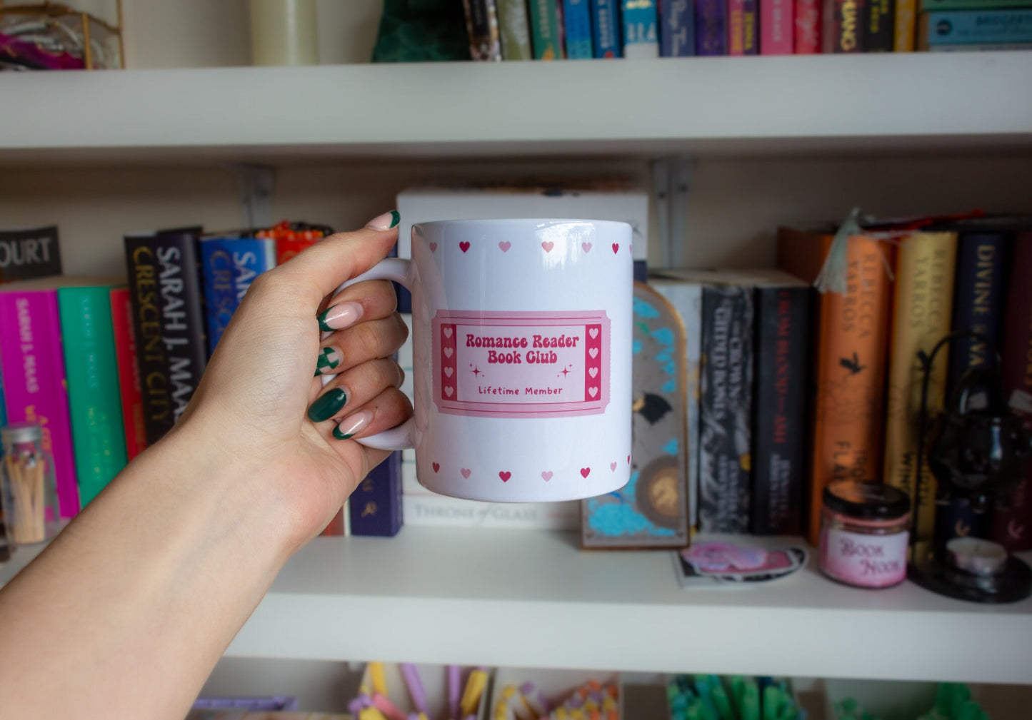 Romance Reader Book Club Mug, Bookish Mug, Book Lovers Gift, Romance Book Reader, Gifts for Readers, Booktok Merch