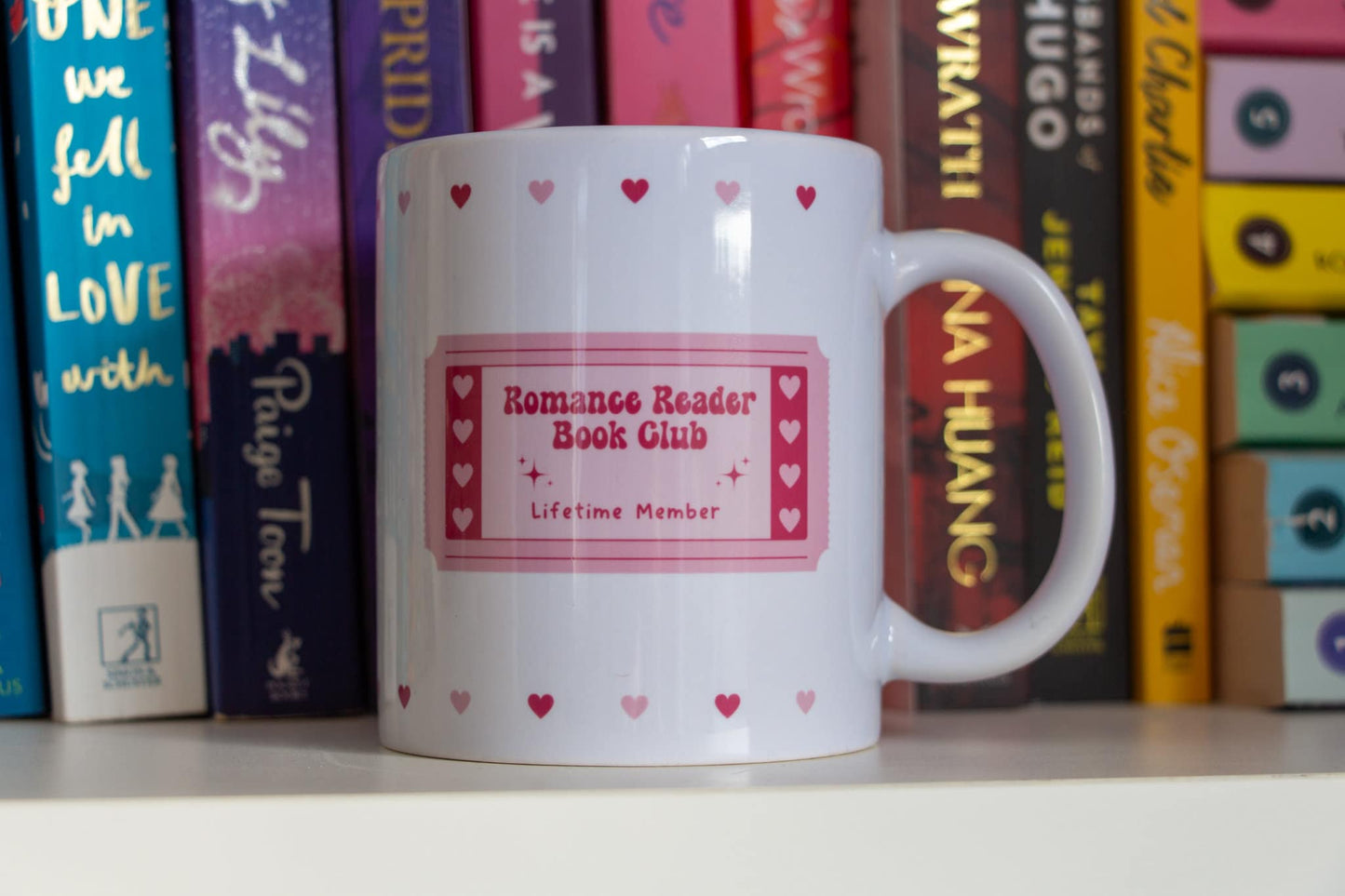 Romance Reader Book Club Mug, Bookish Mug, Book Lovers Gift, Romance Book Reader, Gifts for Readers, Booktok Merch