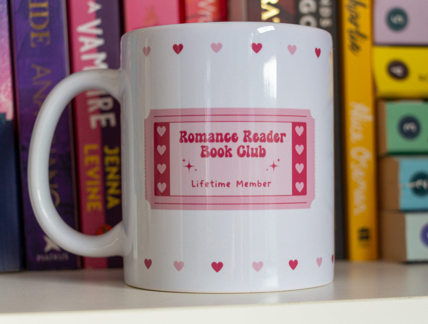 Romance Reader Book Club Mug, Bookish Mug, Book Lovers Gift, Romance Book Reader, Gifts for Readers, Booktok Merch