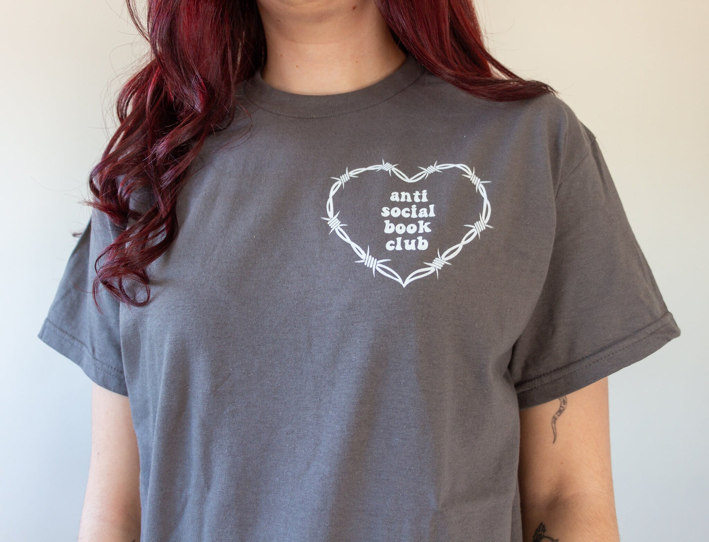Anti Social Book Club T-shirt, Book Lover Gift, Bookish Gift, Funny Reading T-shirt, Book Shirt