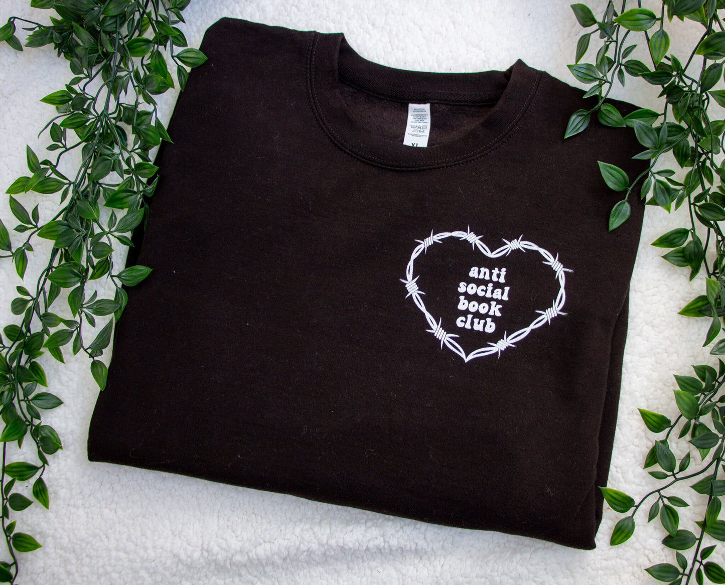 Anti Social Book Club Sweatshirt, Book Lover Gift, Bookish Gift, Funny Reading Sweatshirt, Book Sweatshirt