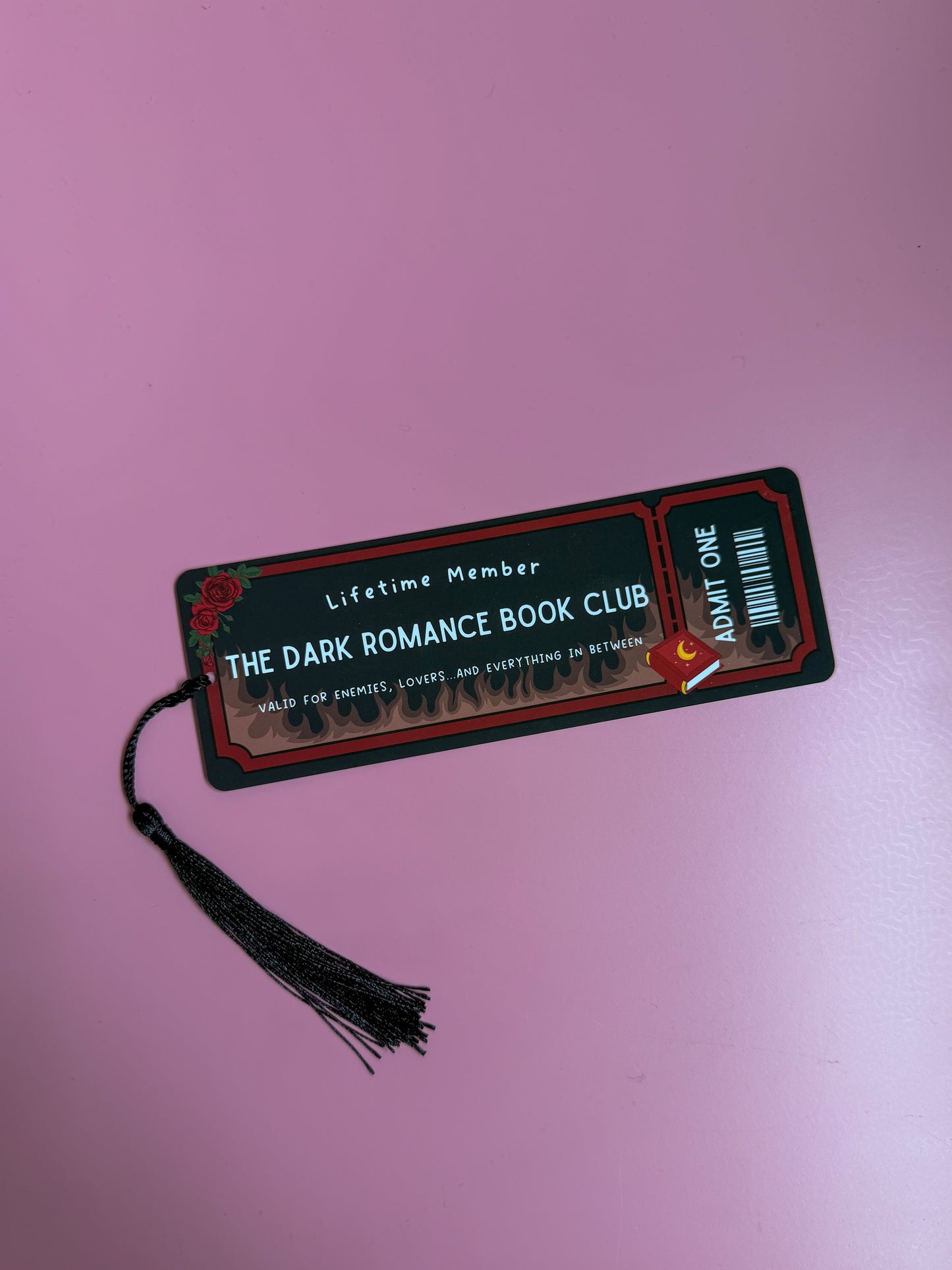 Dark Romance Book Club Bookmark