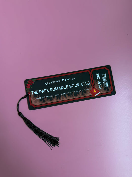 Dark Romance Book Club Bookmark