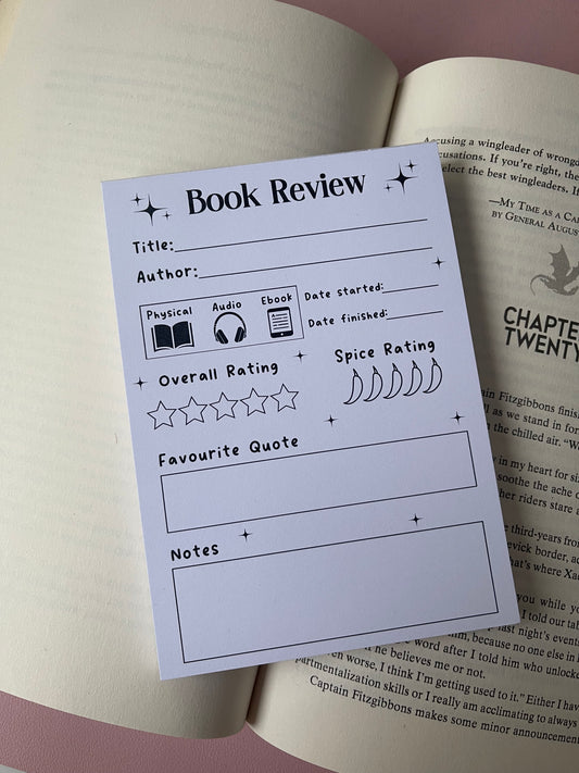 A6 Review Pad