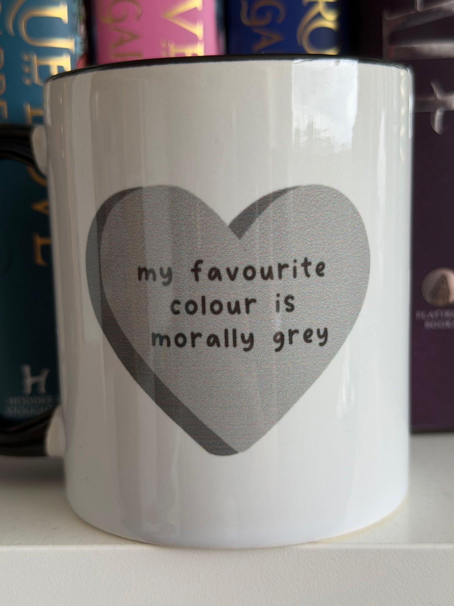 Seconds Morally Grey Mug