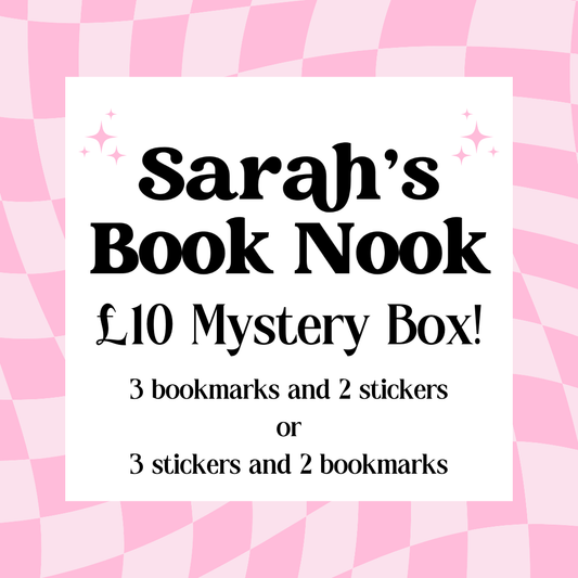 £10 Mystery Bundle, Bookish Merch, Book Gifts, Bookmarks, Kindle Stickers