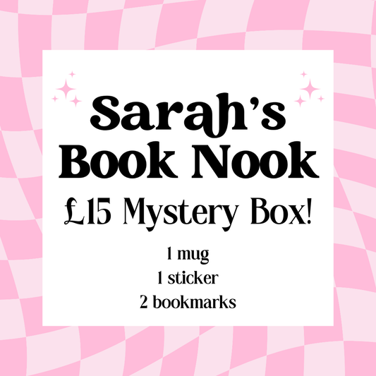 £15 Mystery Bundle, Bookish Gifts, Book Merch, Cute Bookmarks, Kindle Stickers, Book Mug