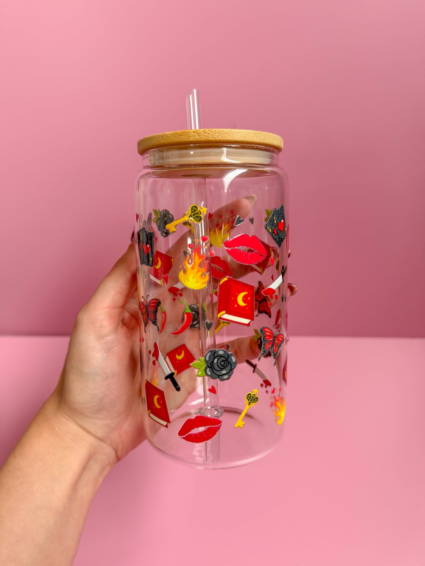 Dark Romance Reader Tumbler