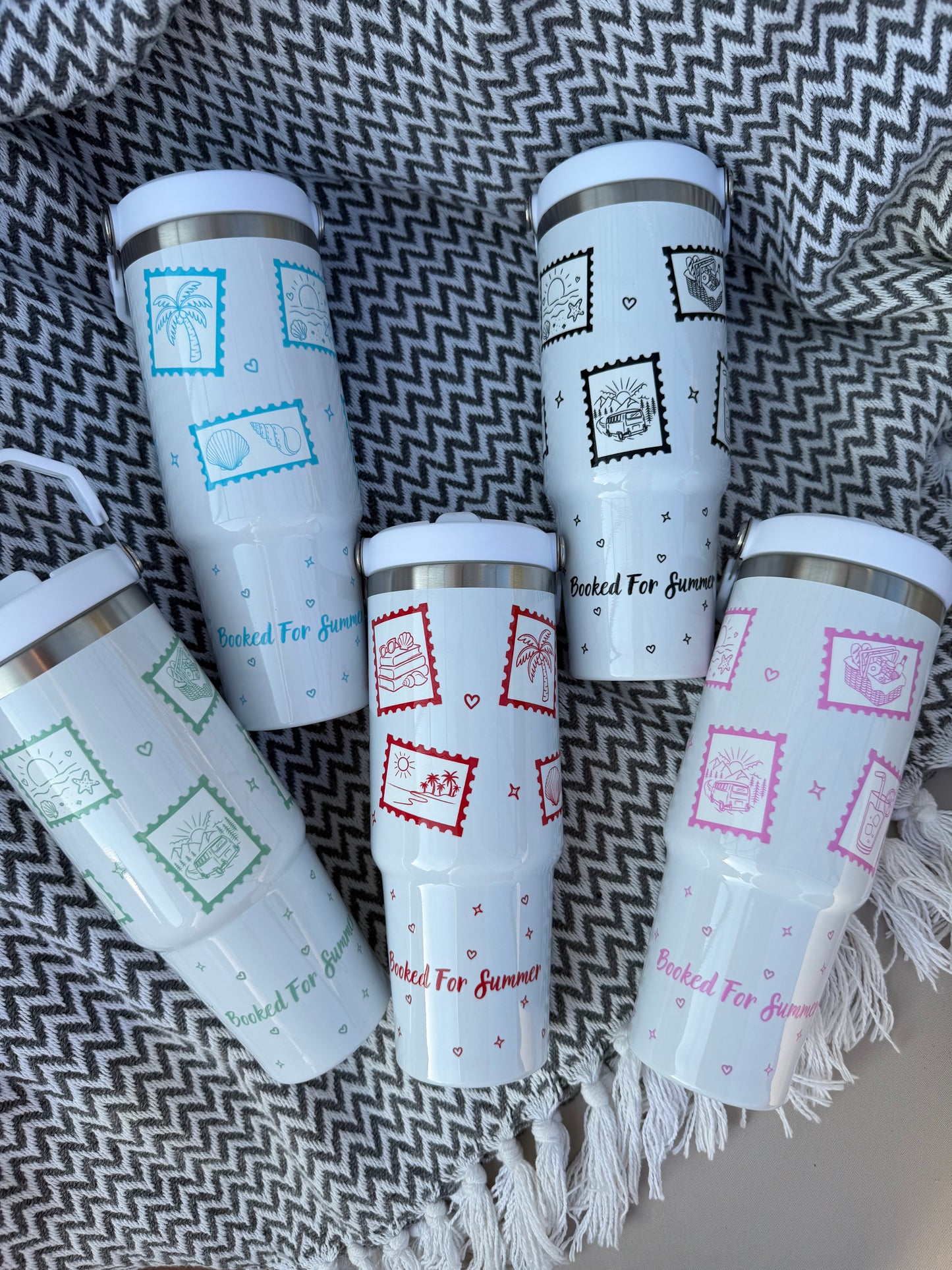 PREORDER ‘Summer Is Booked’ tumbler