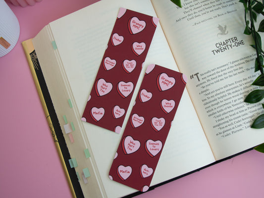 Dark Romance Tropes Bookmark