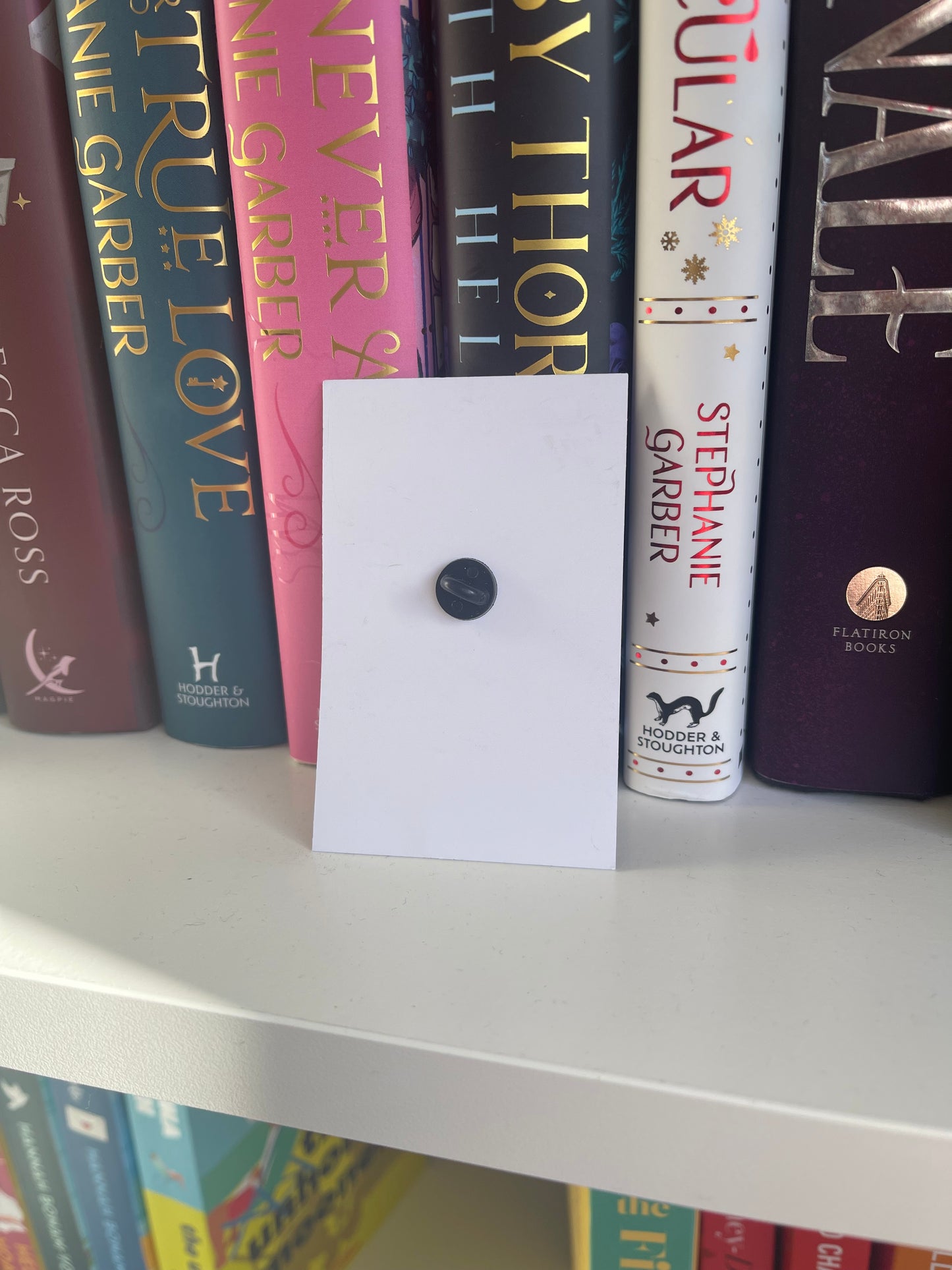 Wooden Spicy Book Club Pin