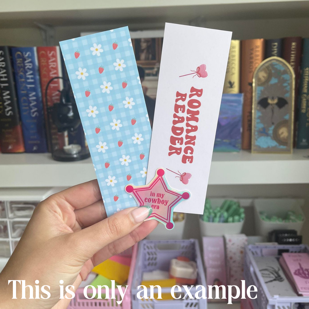 £5 Mystery Bundle, Bookish Gifts, Book Merch, Cute Bookmarks, Kindle Stickers