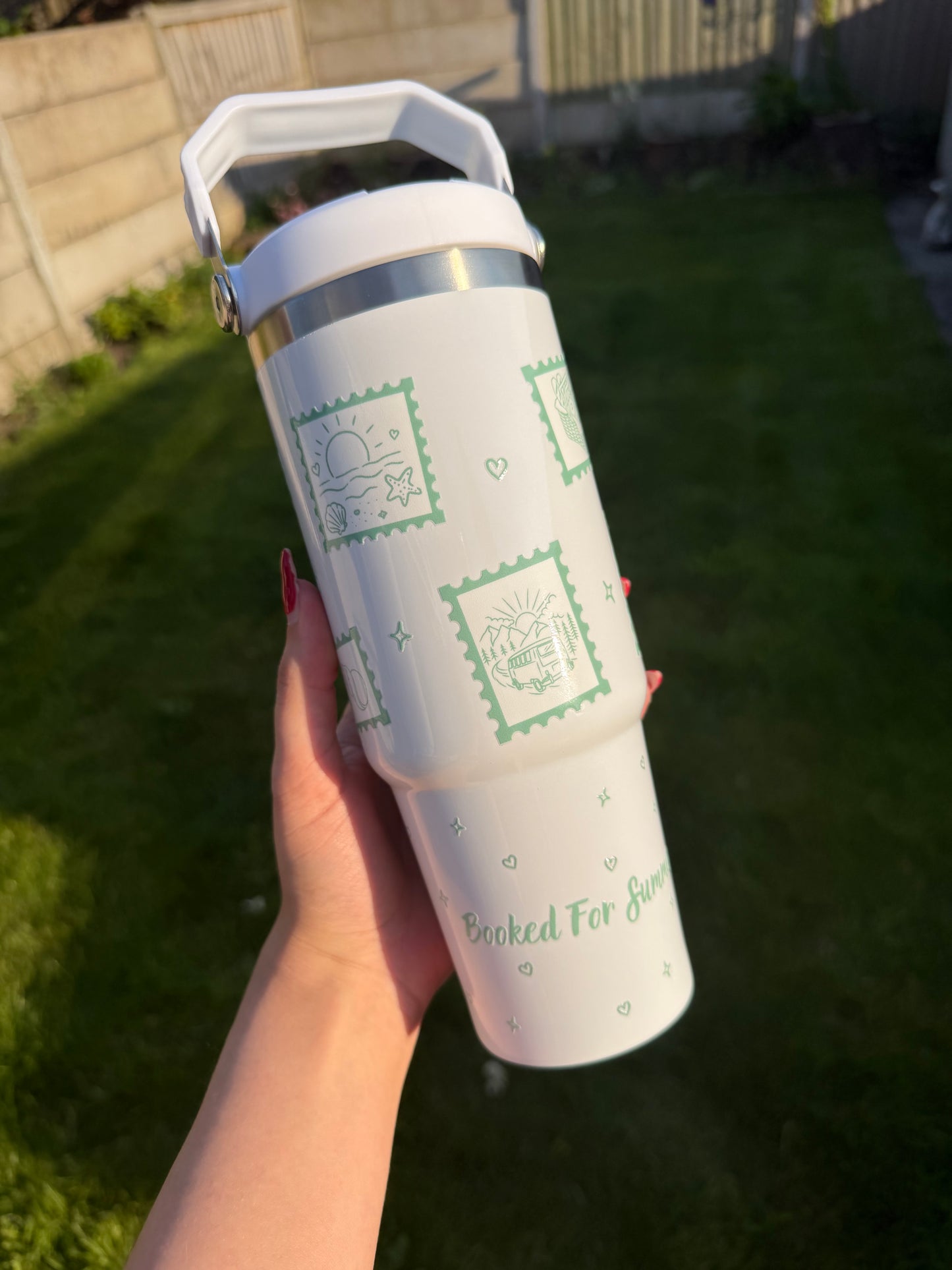 PREORDER ‘Summer Is Booked’ tumbler