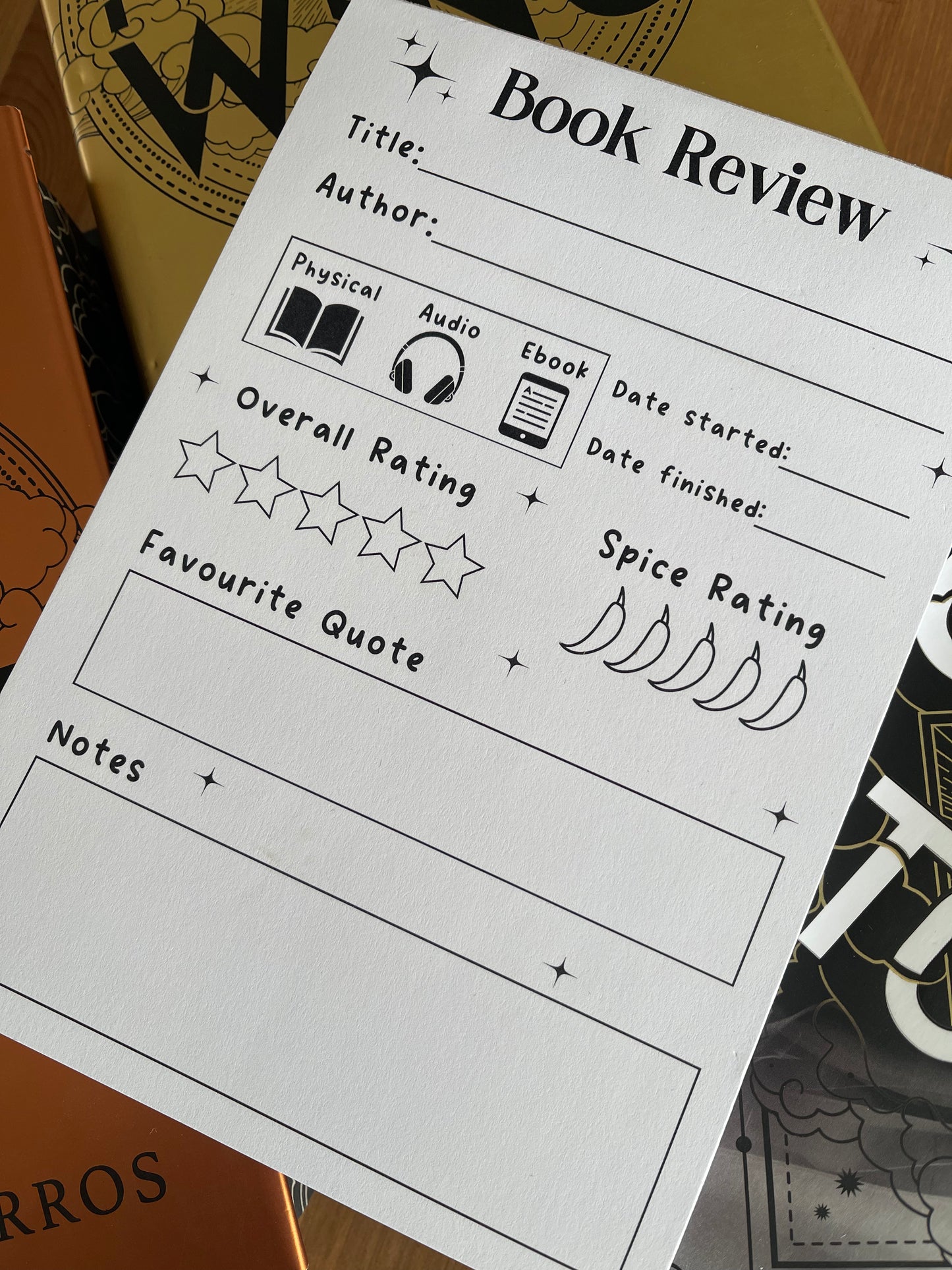 A5 Review Pad