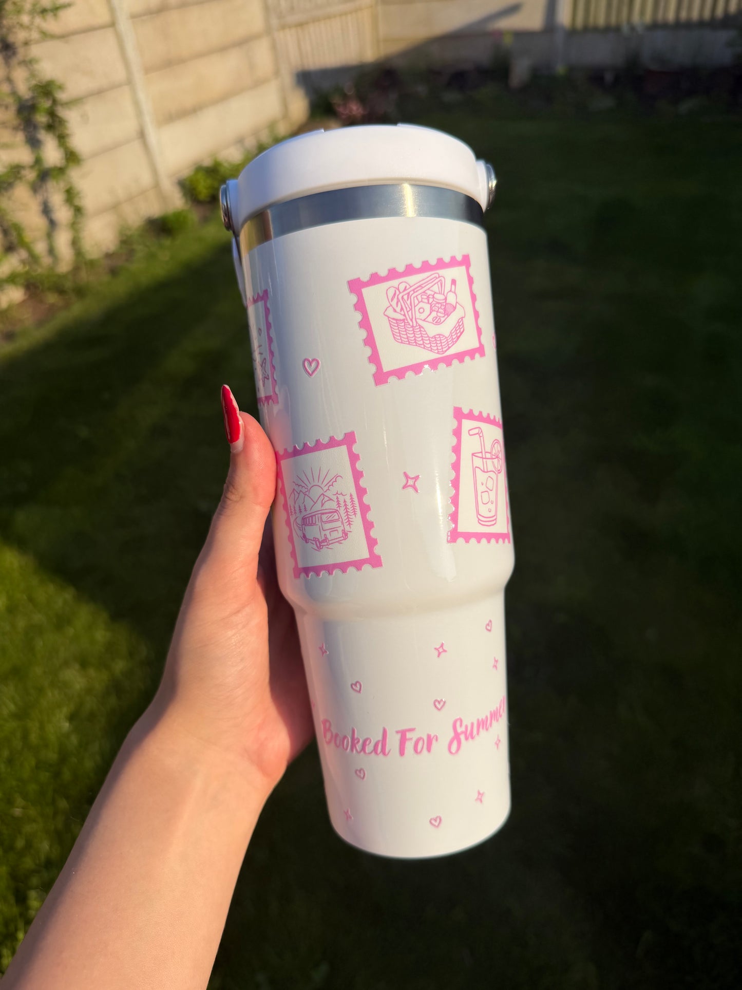 PREORDER ‘Summer Is Booked’ tumbler