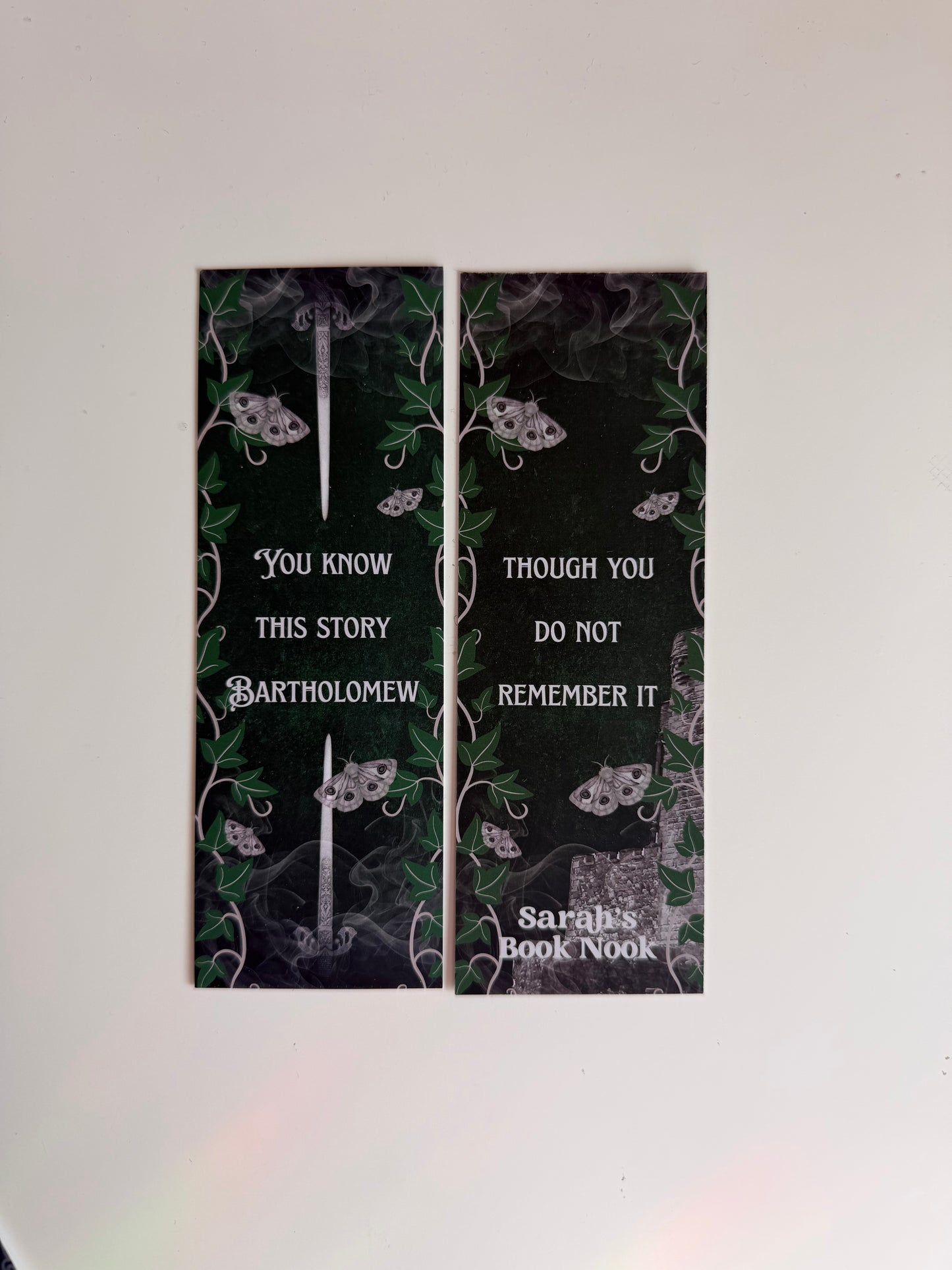 The Knight and the Moth bookmark