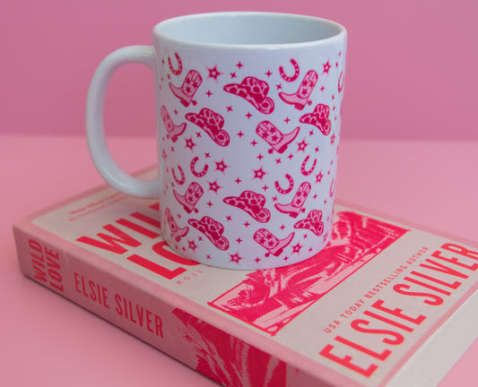 Pink Cowboy Mug